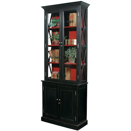 4 Door Stratford Cabinet with 3 Shelves